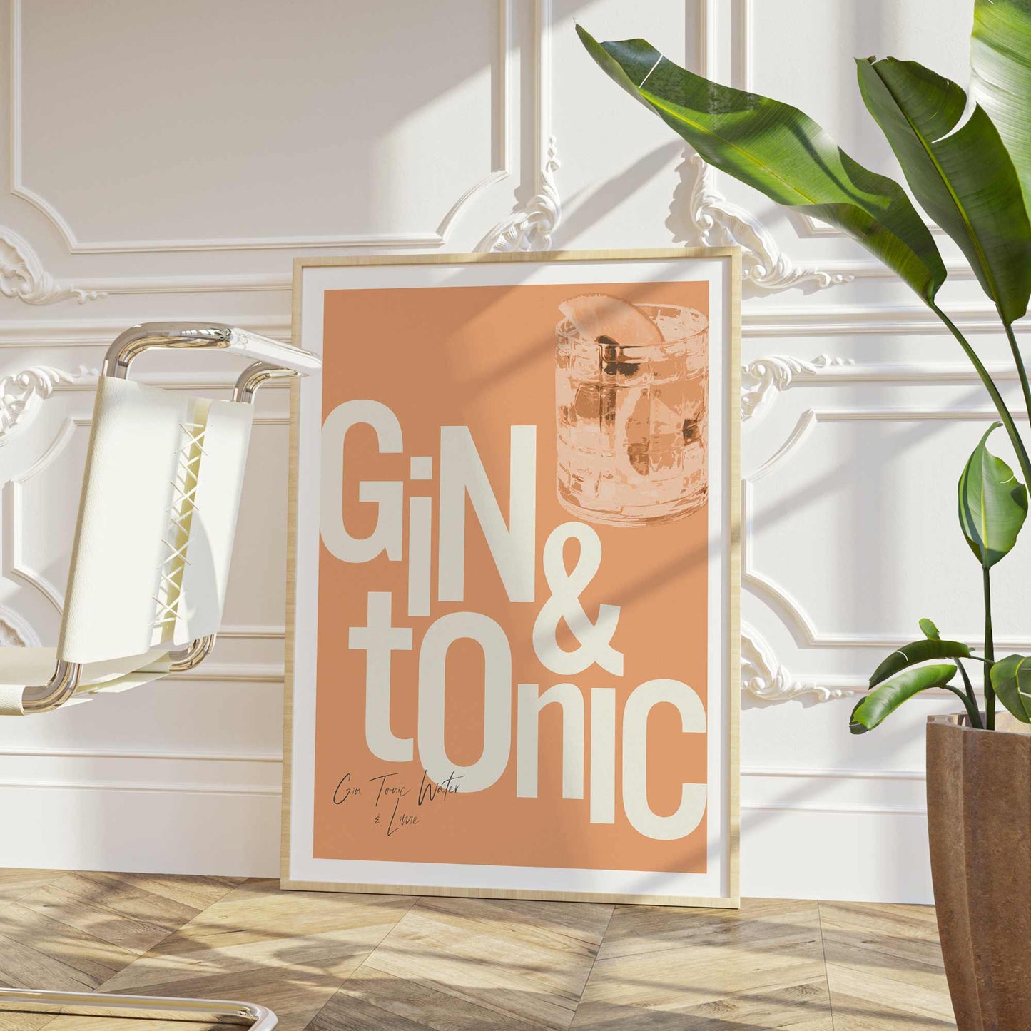 Gin & Tonic Print - Frame & Sugar