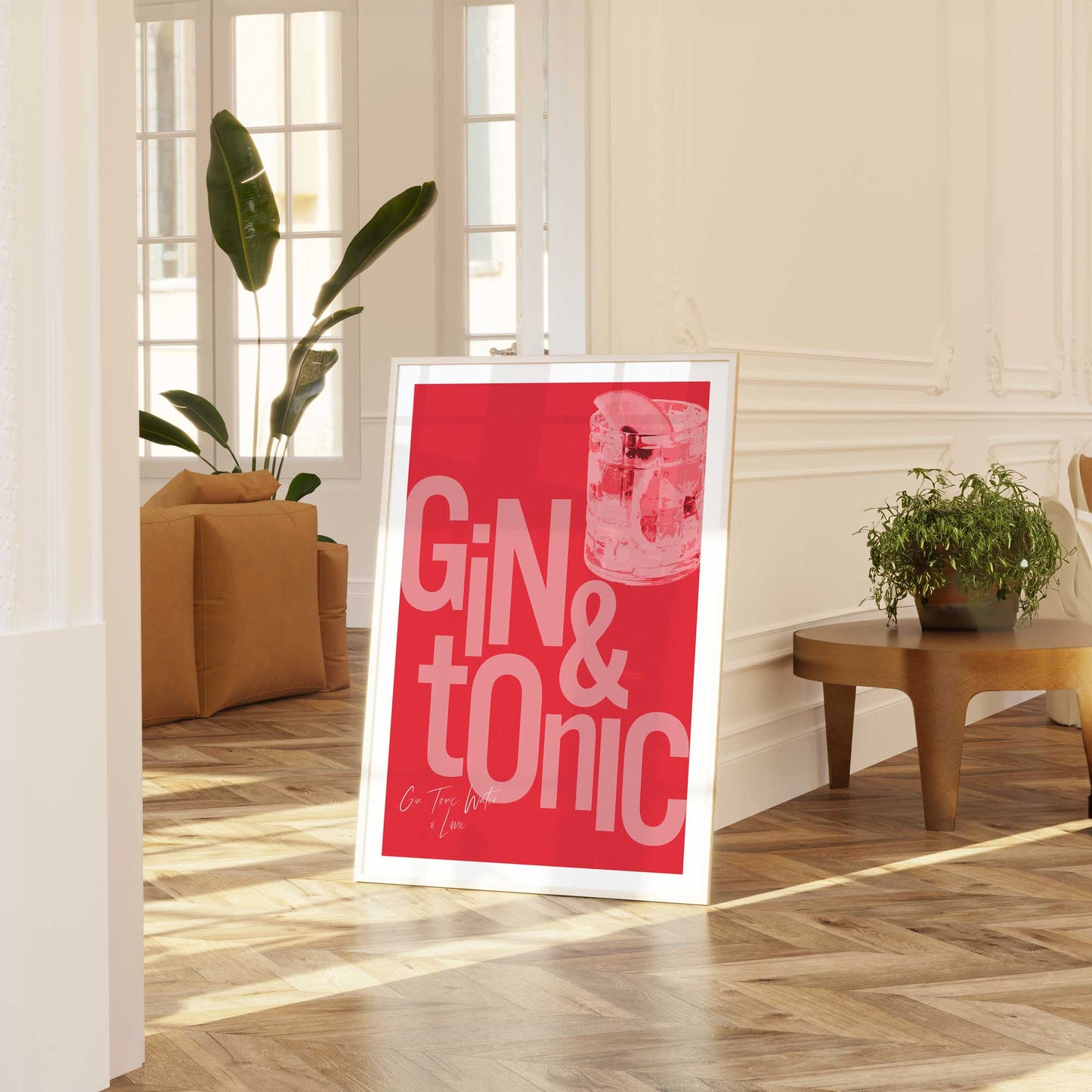 Gin & Tonic Print - Frame & Sugar