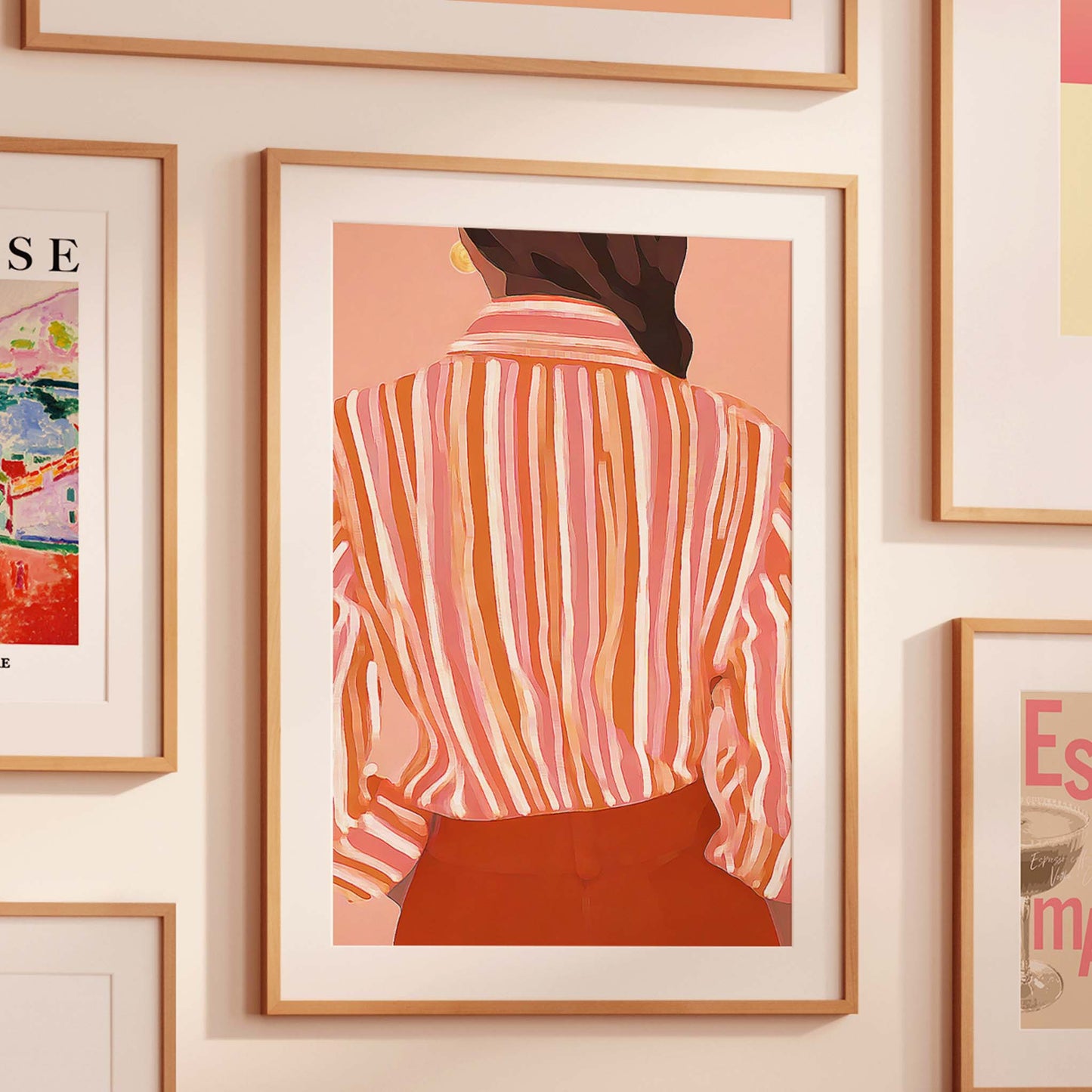 La Rayure – Stripes Print