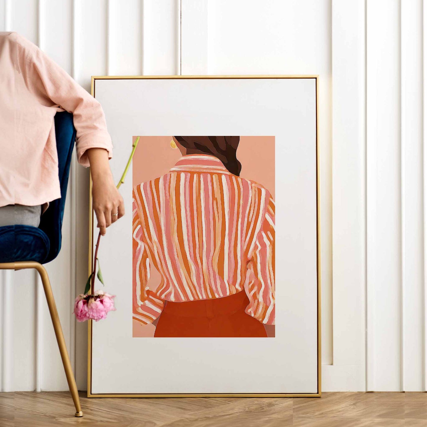 La Rayure – Stripes Print