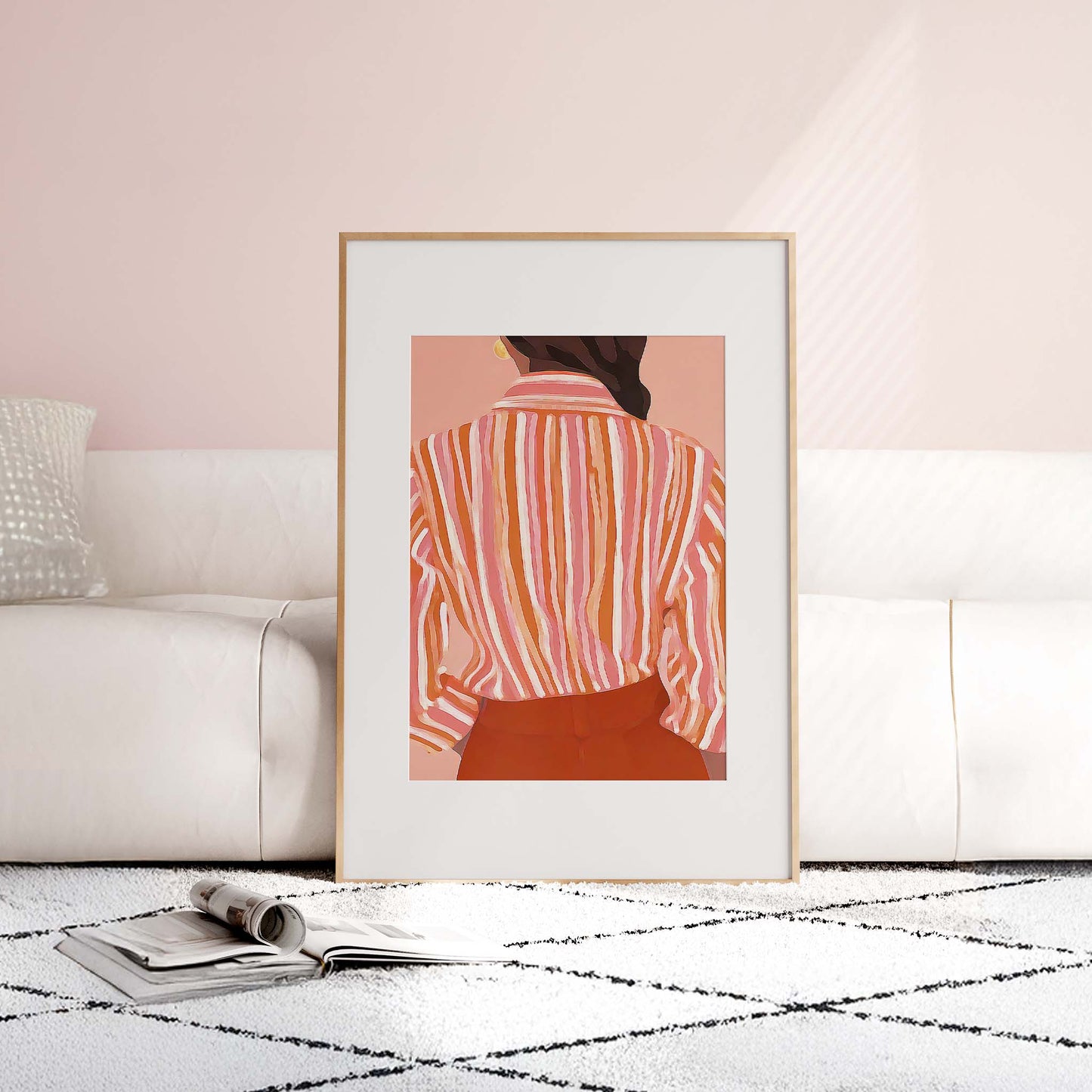 La Rayure – Stripes Print