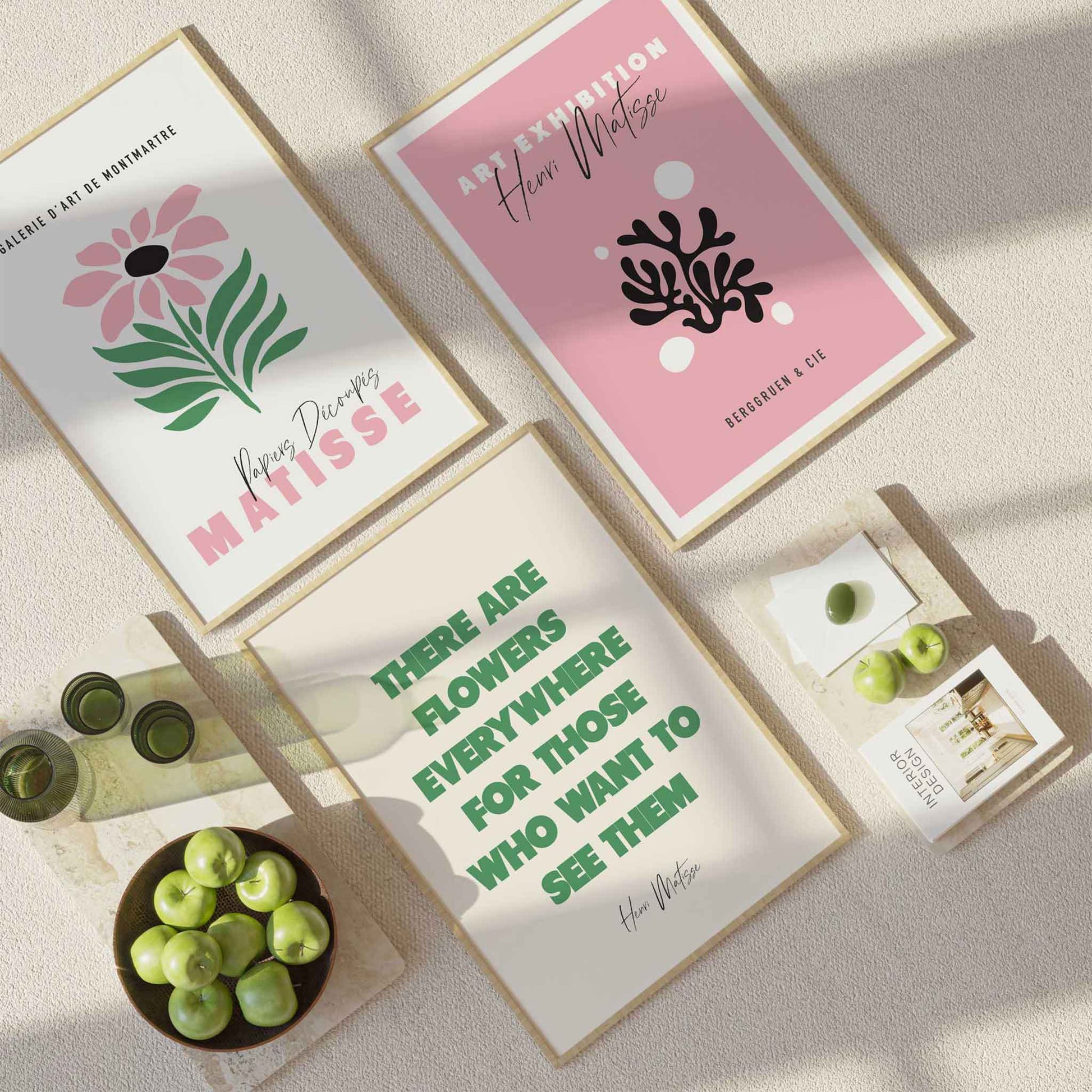 Matisse Quote Print - Frame & Sugar