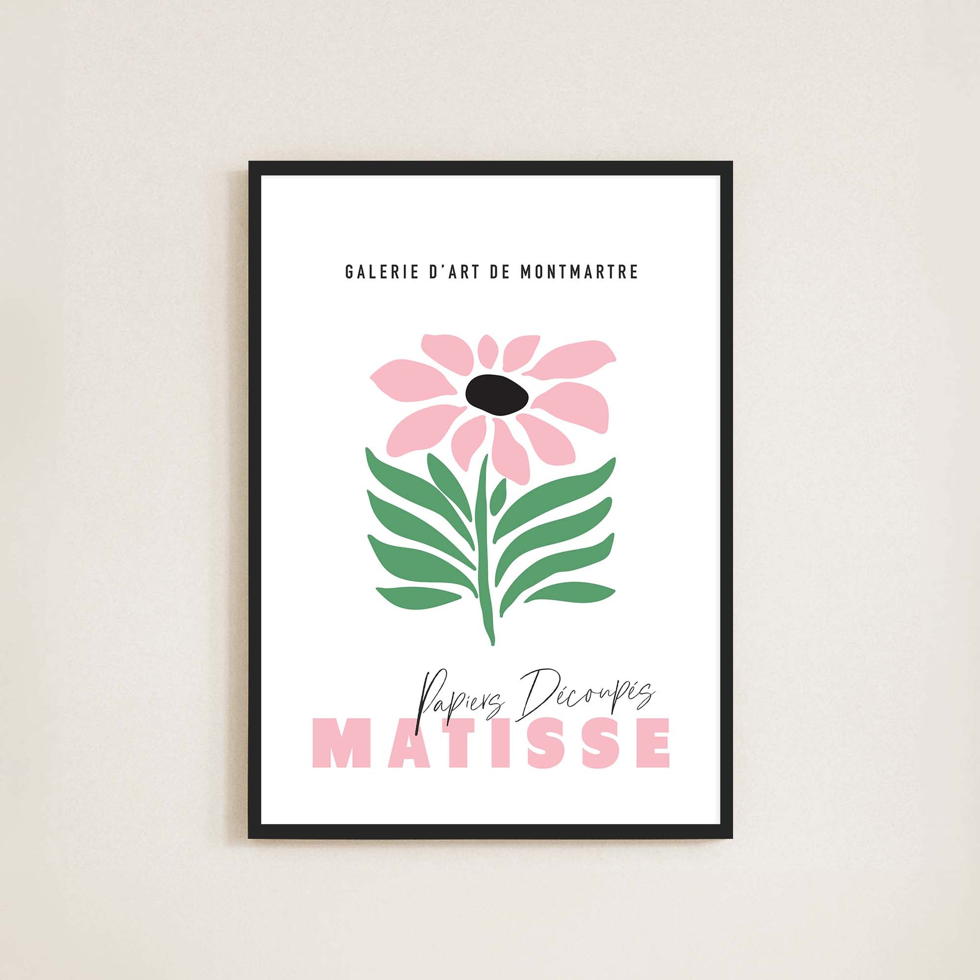 Matisse Flower Print - Frame & Sugar