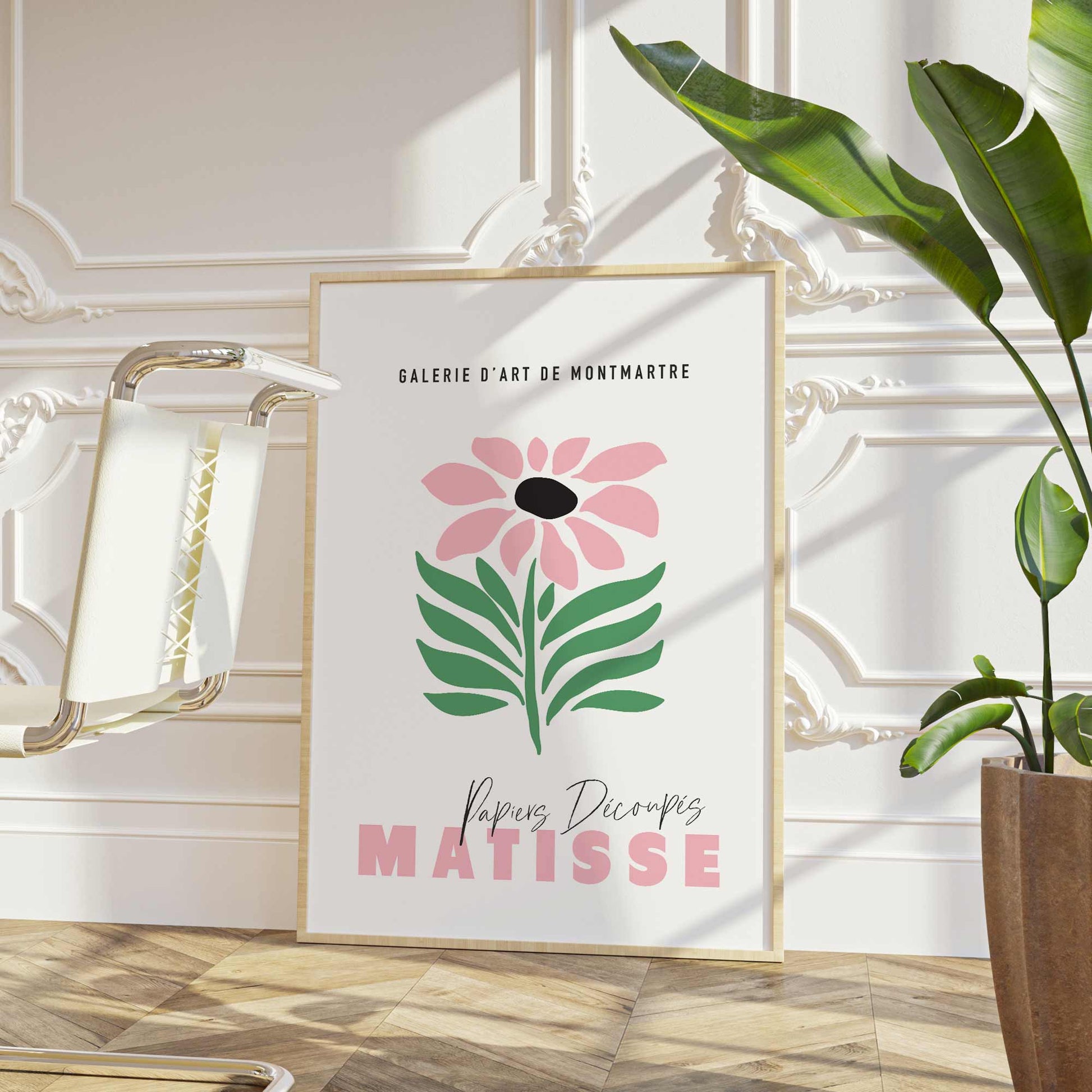 Matisse Flower Print - Frame & Sugar