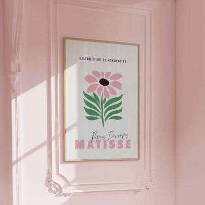 Matisse Flower Print - Frame & Sugar