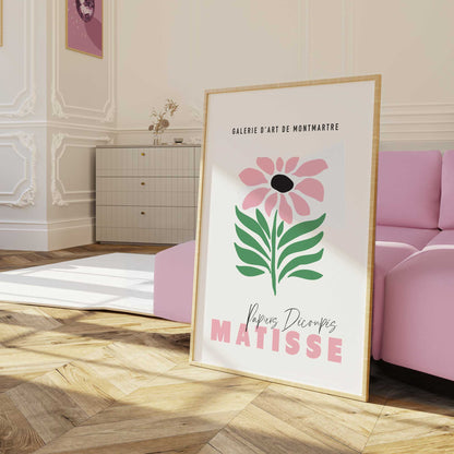 Matisse Flower Print - Frame & Sugar