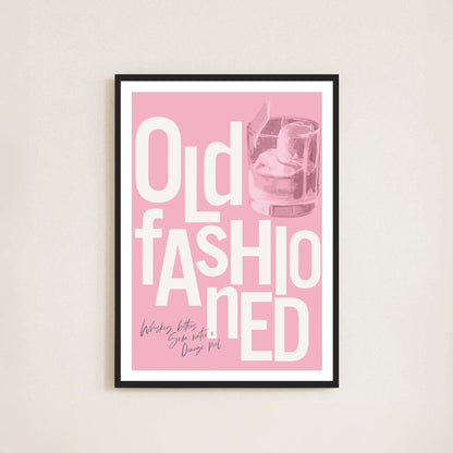 Old Fashioned Print - Frame & Sugar