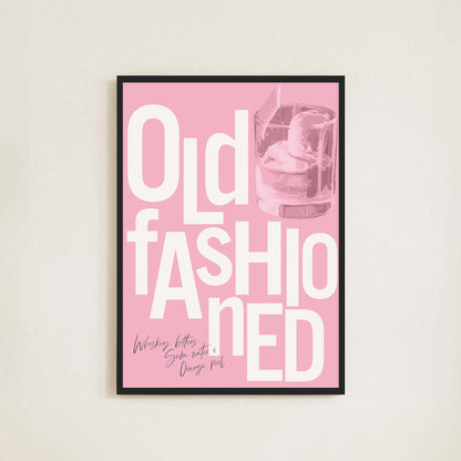 Old Fashioned Print - Frame & Sugar