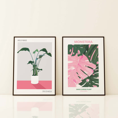 Plants Wall Print Set of 2