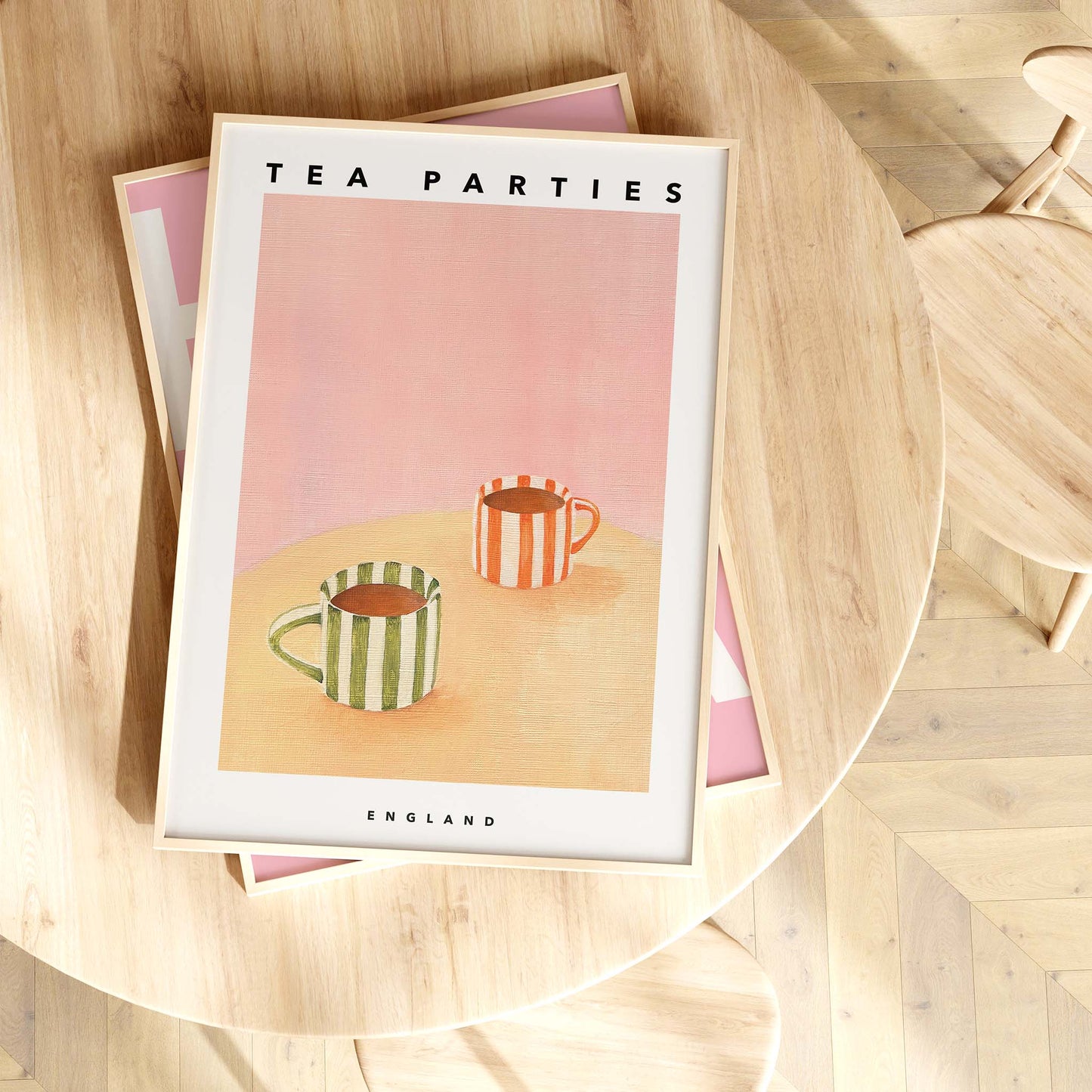 Tea Parties Painting Print