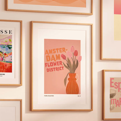 Amsterdam Flower District Print