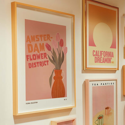 Amsterdam Flower District Print