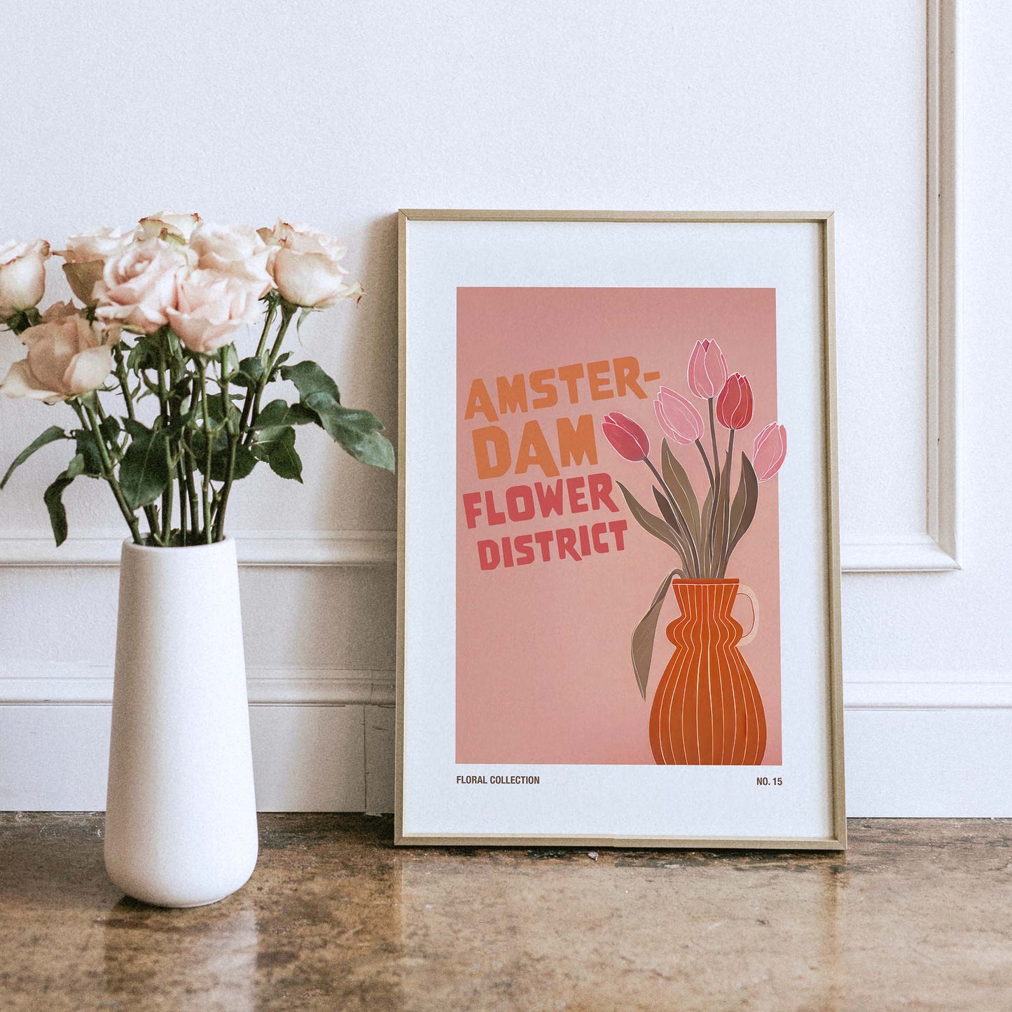 Amsterdam Flower District Print