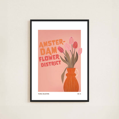 Amsterdam Flower District Print