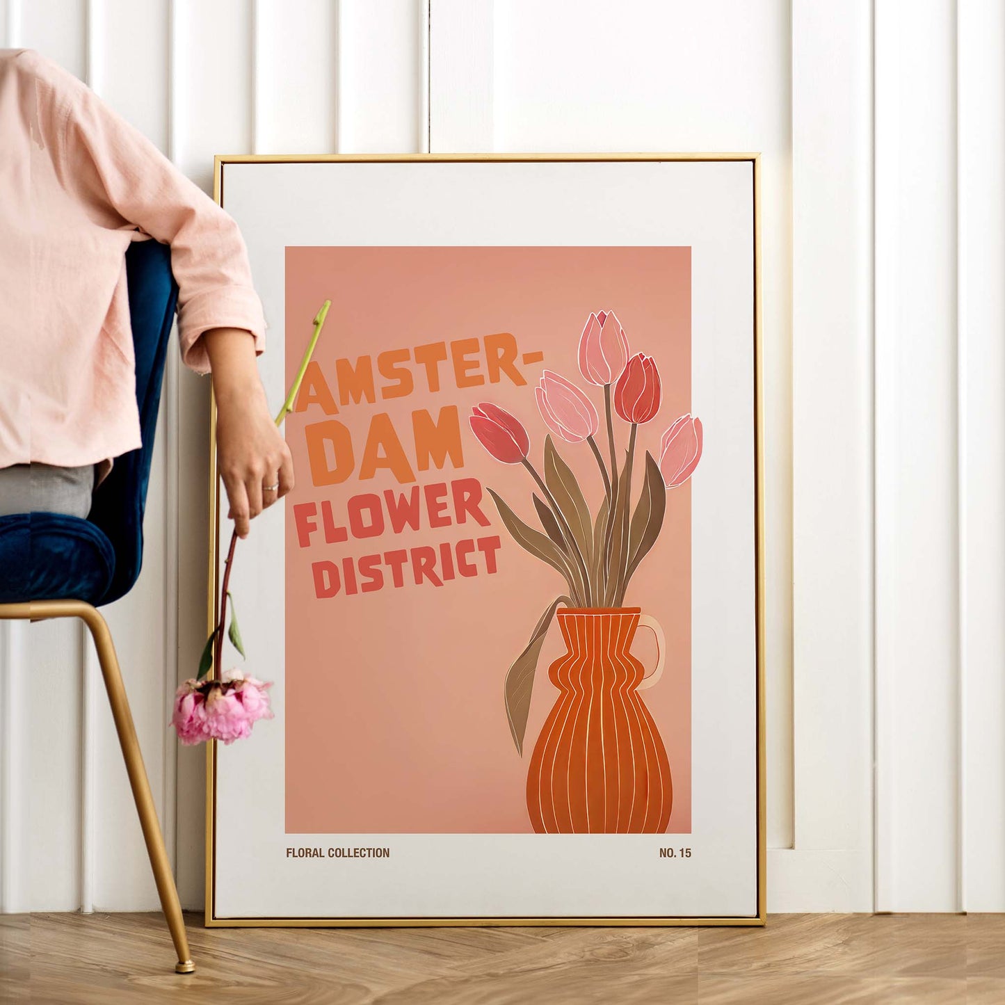 Amsterdam Flower District Print