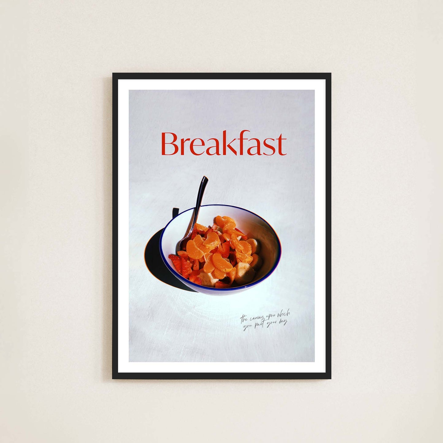 Breakfast Print - Frame & Sugar