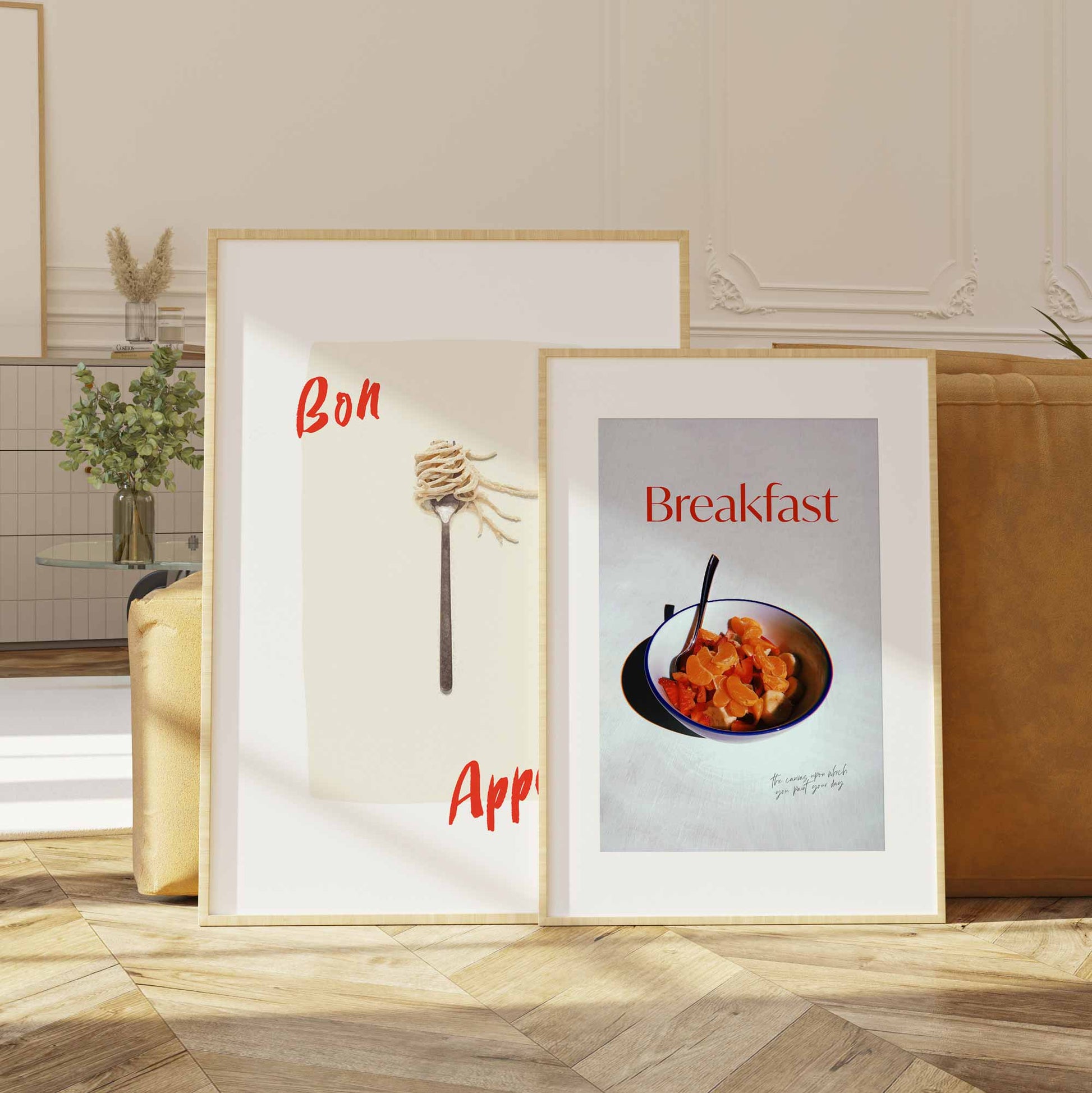 Breakfast Print - Frame & Sugar