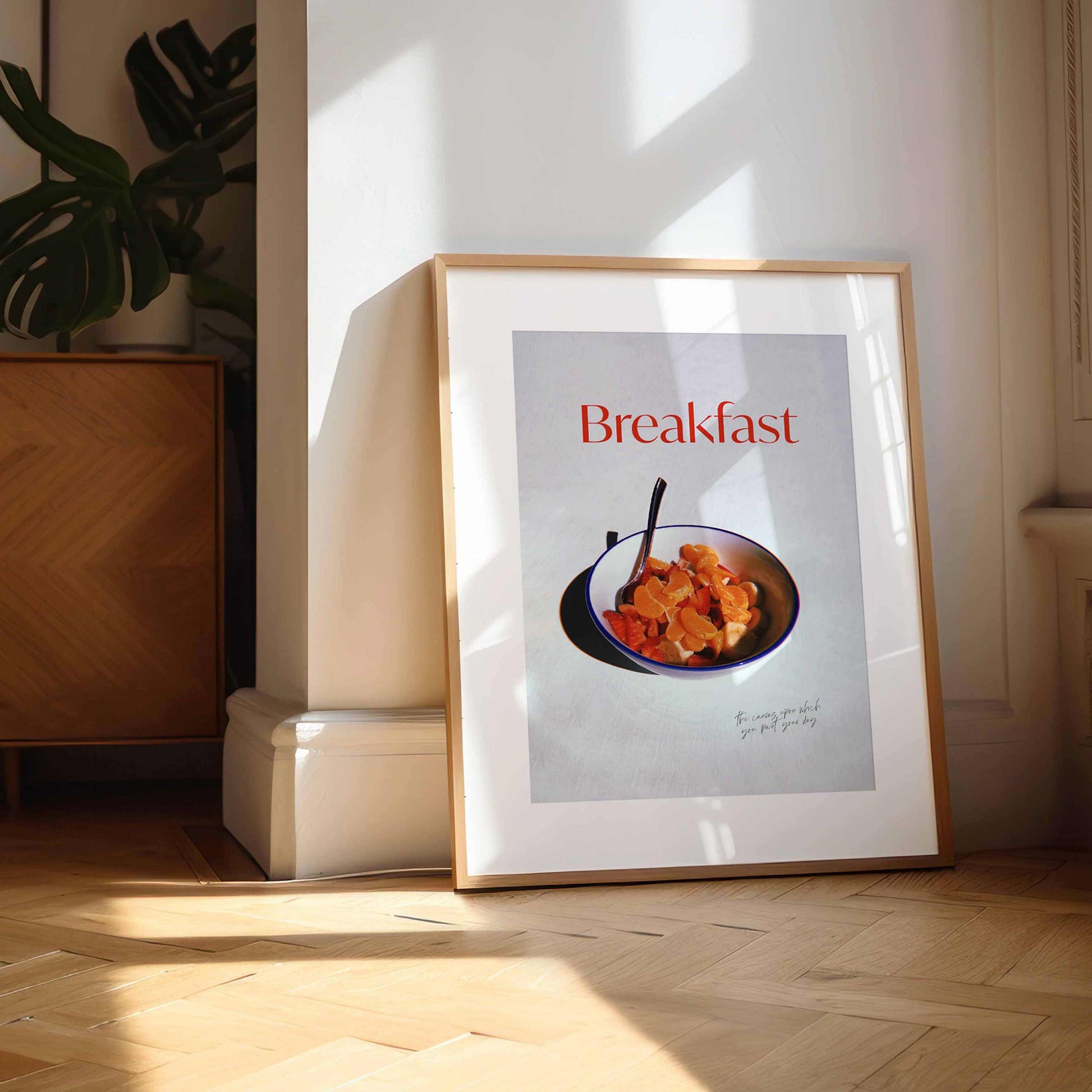 Breakfast Print - Frame & Sugar