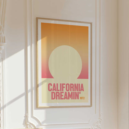 California Dreamin'  Print - Frame & Sugar