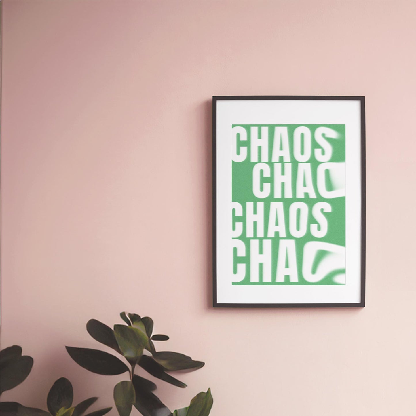 Chaos Wall Print