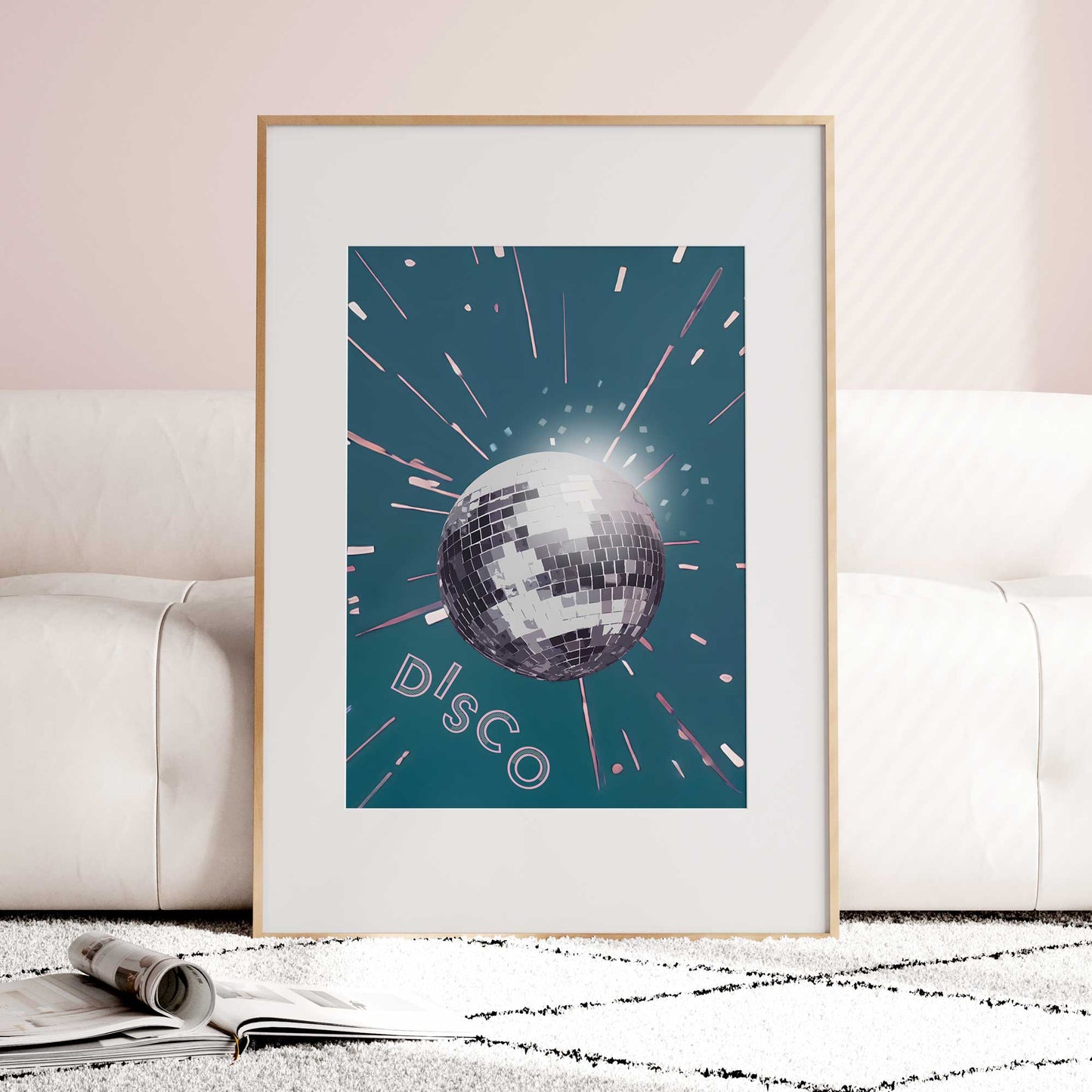 Disco Ball Print