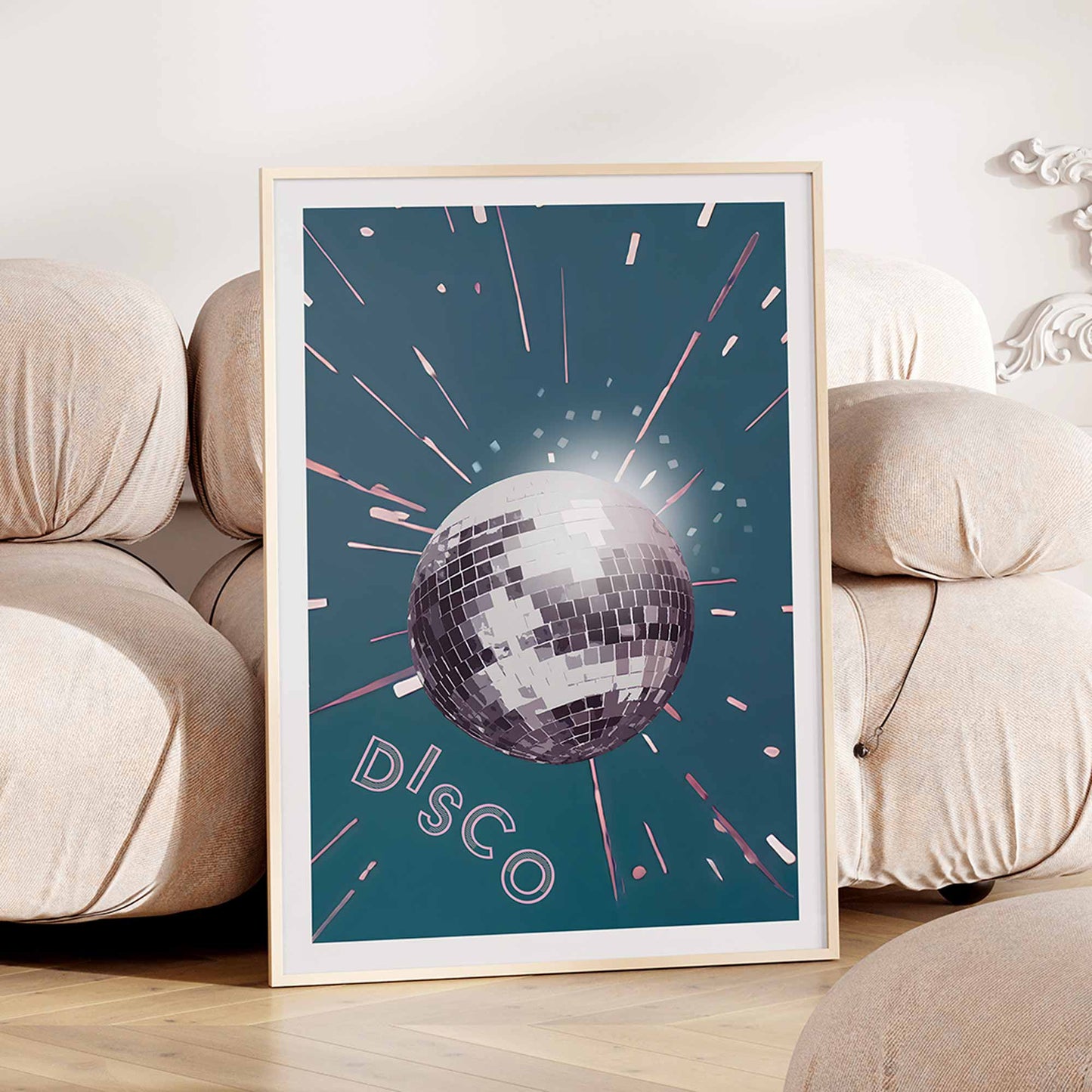 Disco Ball Print