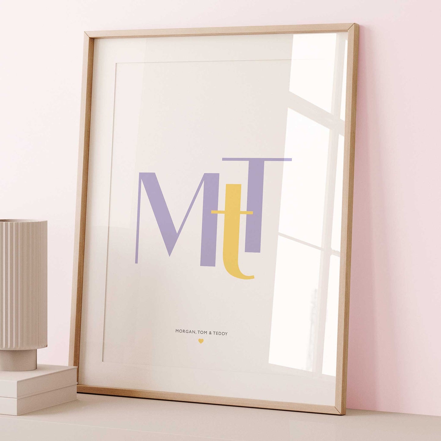 Personalised Initials Print