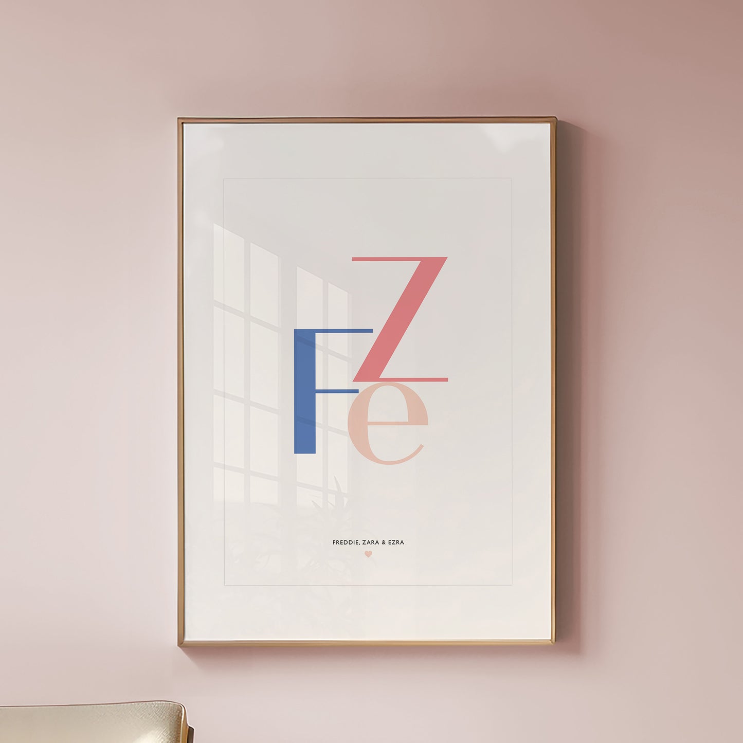 Personalised Initials Print