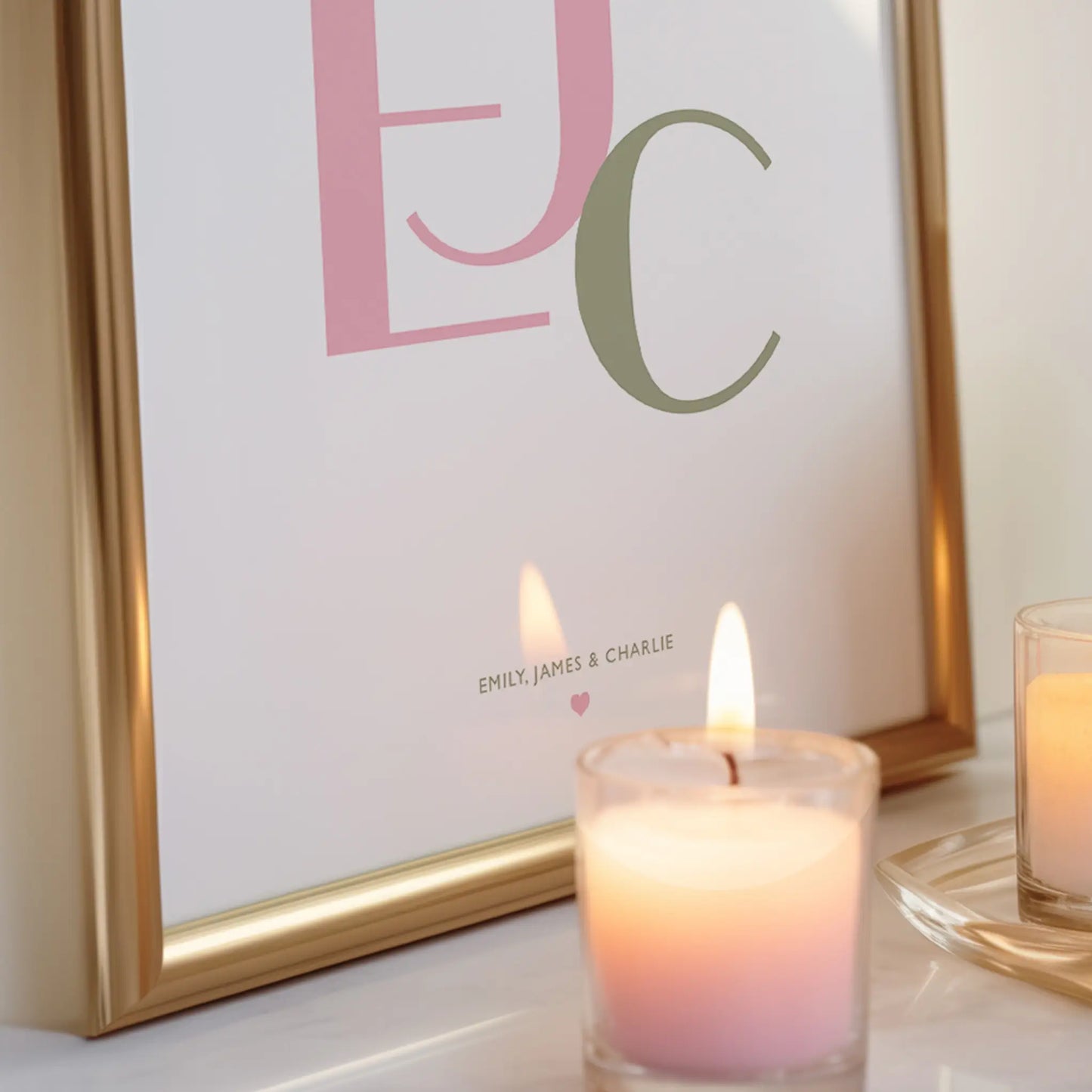 Personalised Initials Print