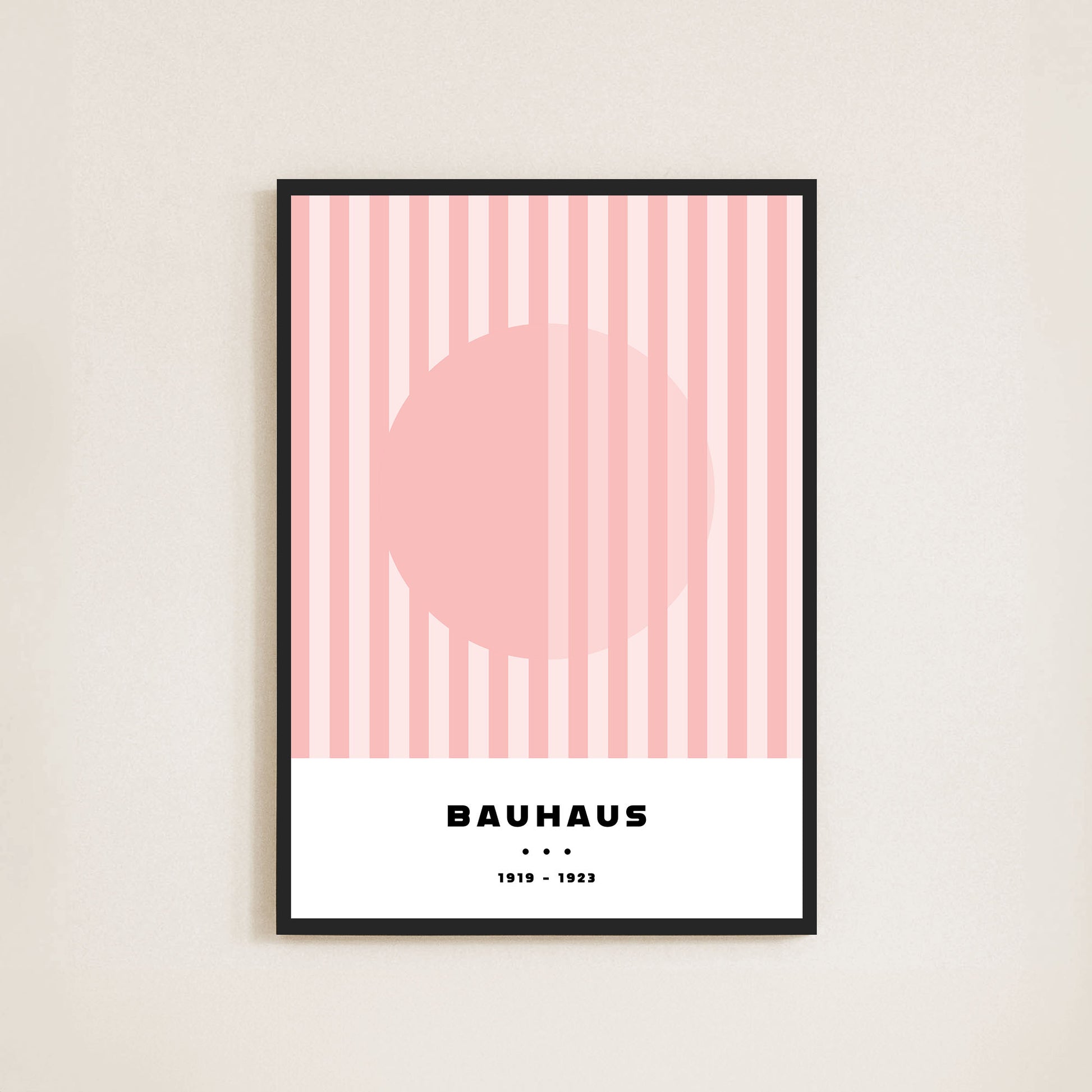 Bauhaus Lines Print - Frame & Sugar